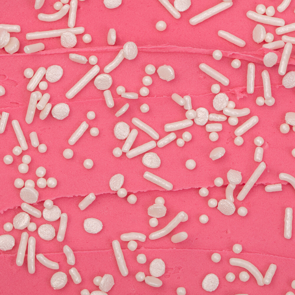 PME Sprinkle mix – Pearly White (76g / 2,68oz)