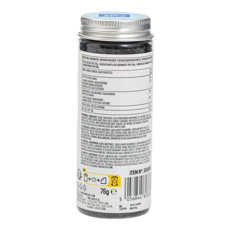 PME Sprinkle mix – Black (76g / 2,68oz)