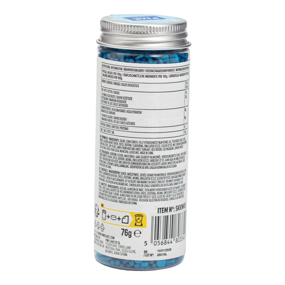 PME Sprinkle mix – Blue (76g / 2,68oz)