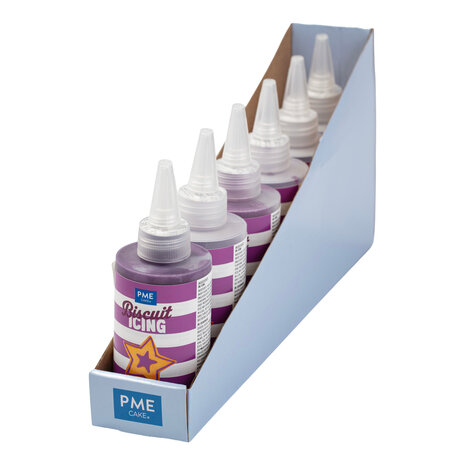 PME Koekjesglazuur / biscuit icing – Paars 120 g