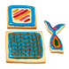 PME Biscuit Icing – Blue 120 g
