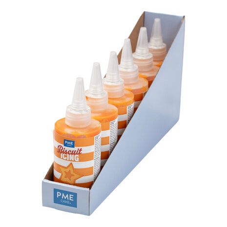 PME Koekjesglazuur / biscuit icing – Oranje 120 g