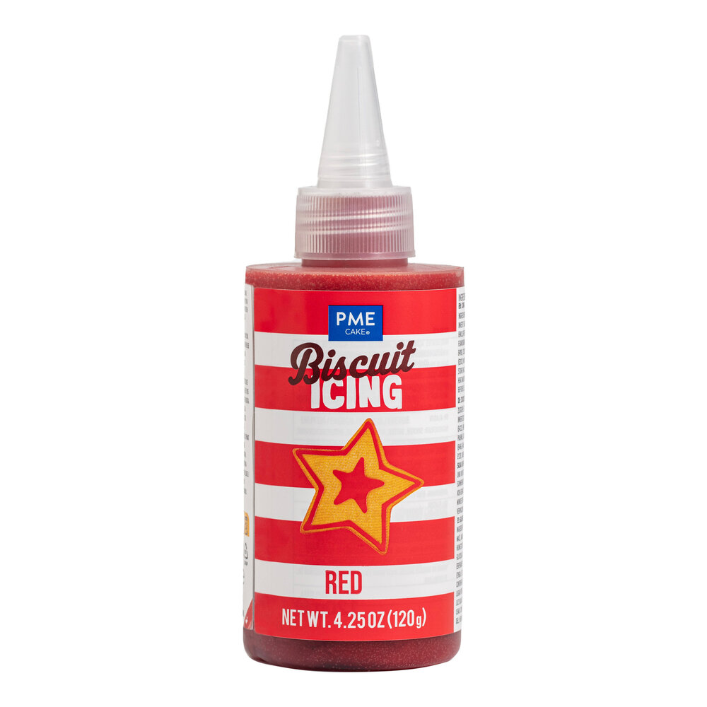 PME Biscuit Icing – Red 120 g