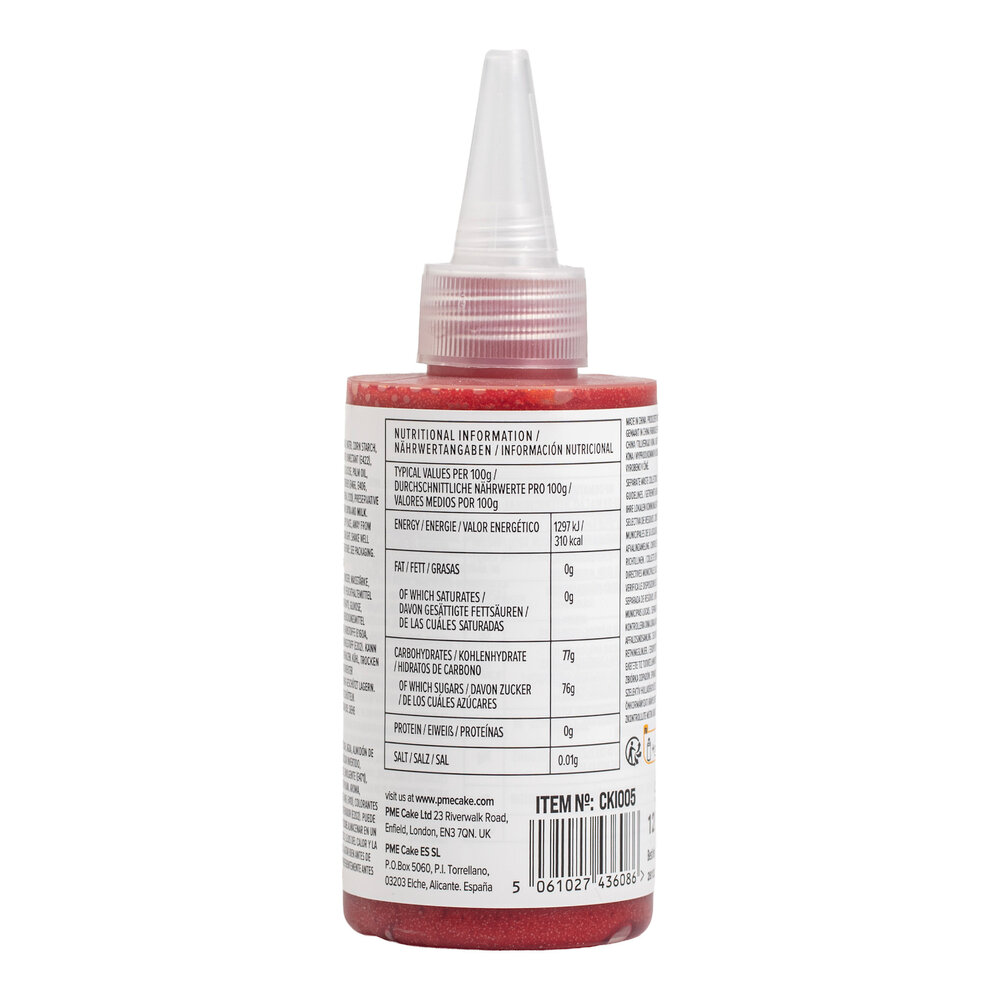 PME Biscuit Icing – Red 120 g