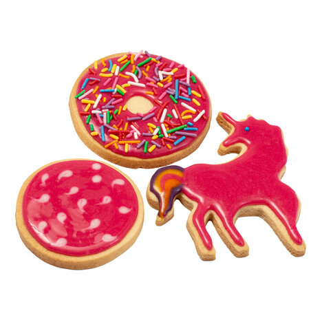 PME Koekjesglazuur / biscuit icing – Roze 120 g