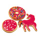 PME Biscuit Icing – Pink 120 g