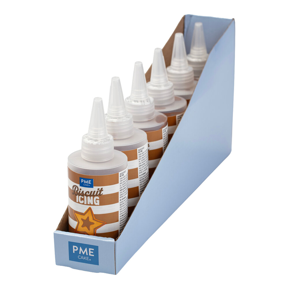 PME Koekjesglazuur / biscuit icing – Chocoladebruin 120 g