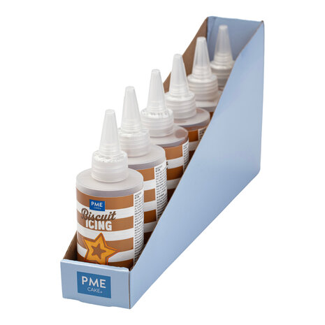 PME Koekjesglazuur / biscuit icing – Chocoladebruin 120 g