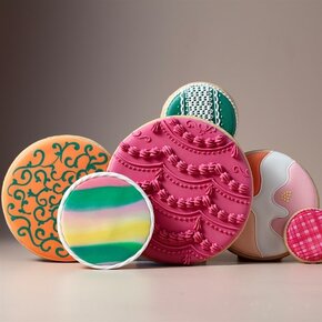 Royal icing, lace, etc.