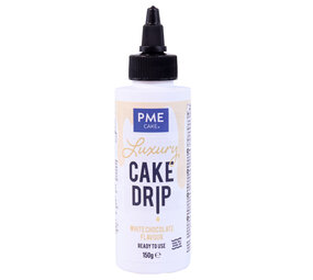 PME Luxe Cake Drip - Witte chocolade (150g)