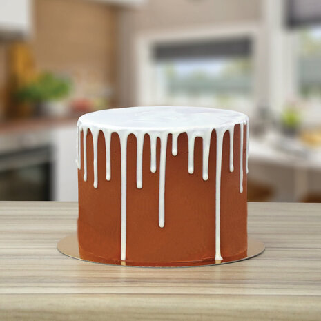 PME Luxe Cake Drip - Witte chocolade (150g)