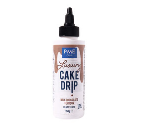 PME Luxe Cake Drip - Melkchocolade (150g)