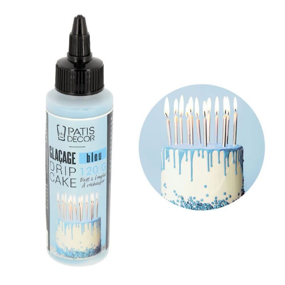 Patis Decor Drip cake glaze 120g BLUE