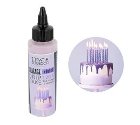 Patis Decor Glazuur voor drip cake 120g PAARS