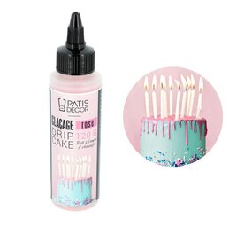 Patis Decor Drip cake glaze 120g PINK