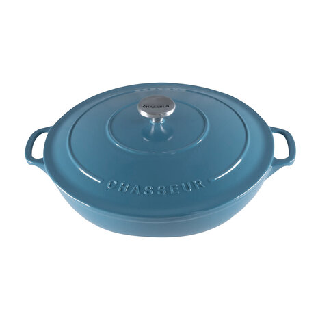 Chasseur Low round French oven 30cm 2,5L Poseidon