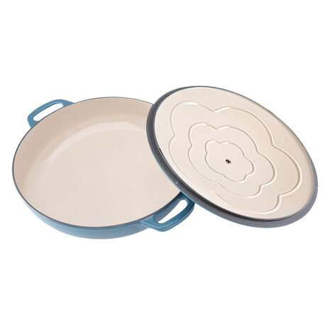 Chasseur Low round French oven 30cm 2,5L Poseidon