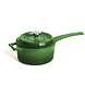 Lava Geëmailleerde gietijzeren steelpan 16cm 1,35L groen
