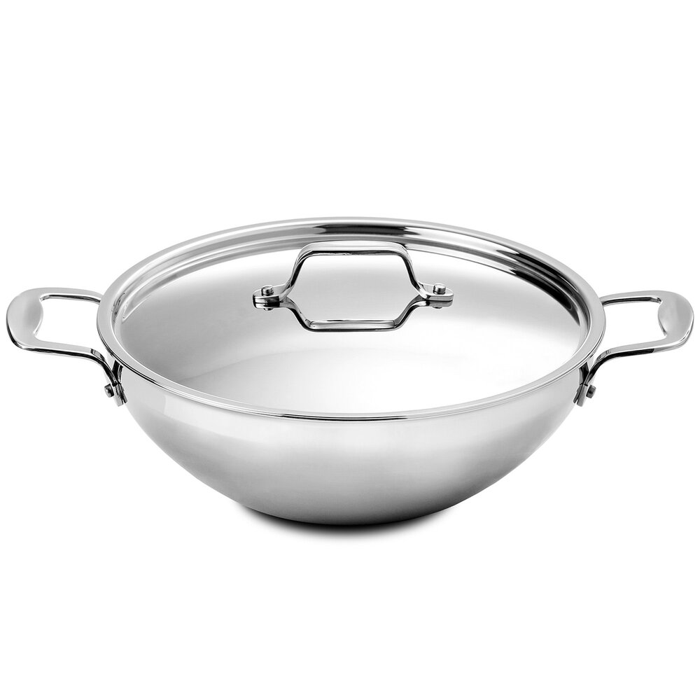 Silampos Supreme Pro wok 28cm - 4,2L with lid Silampos Supreme Pro wok 28cm - 4,2L with lid