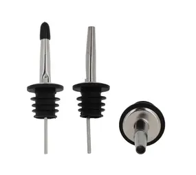 Patis Decor Stainless steel pour spouts with cap, set of 3