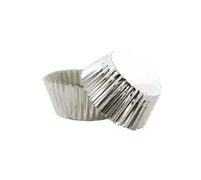 Patis Decor Silver cupcake cases, pack of 50