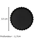 Patis Decor Non-stick steel tartlet molds Ø 11.5 cm, PFAS-free, set of 6 Patis Decor Non-stick steel tartlet molds Ø 11.5 cm, PFAS-free, set of 6