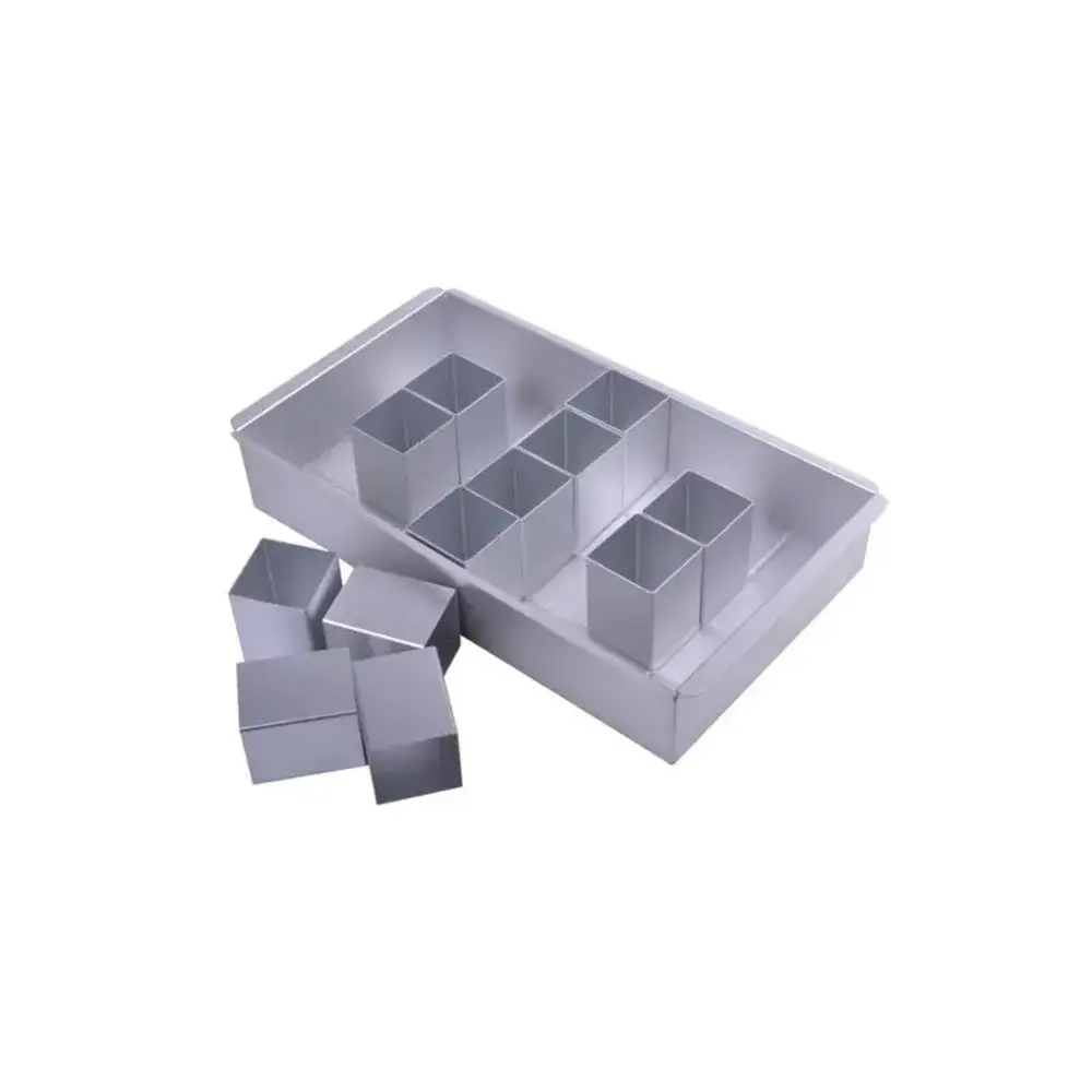 Patis Decor Modulaire aluminium taartvorm kit voor letters en cijfers 32x18cm Patis Decor Modulaire aluminium taartvorm kit voor letters en cijfers 32x18cm