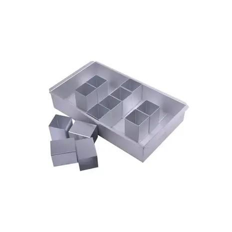 Patis Decor Modulaire aluminium taartvorm kit voor letters en cijfers 32x18cm Patis Decor Modulaire aluminium taartvorm kit voor letters en cijfers 32x18cm