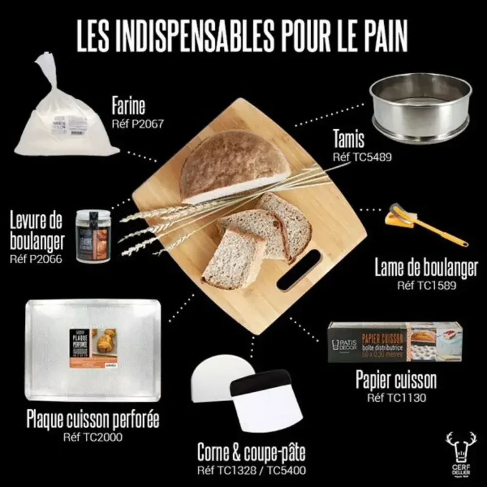 Patis Decor Instant droge bakkersgist, 50 g Patis Decor Instant droge bakkersgist, 50 g