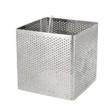 Patis Decor Perforated square stainless steel ring, 8x8x8 cm Patis Decor Perforated square stainless steel ring, 8x8x8 cm
