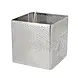 Patis Decor Perforated square stainless steel pastry ring, 8x8x8 cm Patis Decor Perforated square stainless steel pastry ring, 8x8x8 cm