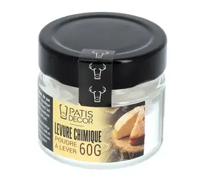 Patis Decor Baking powder, 60 g