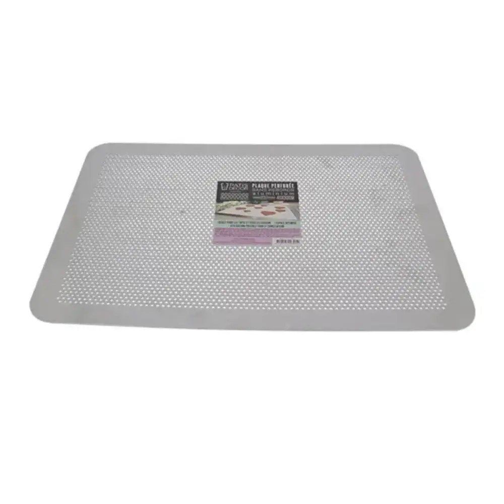 Patis Decor Perforated aluminum baking sheet, 40x30 cm, rimless Patis Decor Perforated aluminum baking sheet, 40x30 cm, rimless