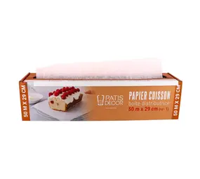 Patis Decor Baking paper roll, 30 cm x 50 m