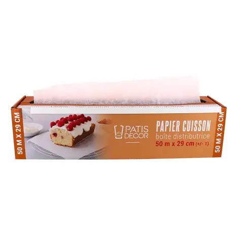 Patis Decor Bakpapier op rol, 30 cm breed, 50 m