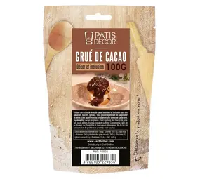 Patis Decor Cacaonibs, 100% cacao, 100 g