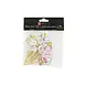 Patis Decor Geboorte meisje thema cake toppers, 4,5 cm, set van 10 Patis Decor Geboorte meisje thema cake toppers, 4,5 cm, set van 10