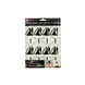 Patis Decor Bruidspaar cupcake toppers, set van 8