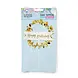 Patis Decor Happy birthday cake topper, gouden banner met lauwerkrans Patis Decor Happy birthday cake topper, gouden banner met lauwerkrans