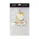 Patis Decor Gesorteerde glitter eenhoorn cake toppers, groot 20,5 cm / klein 11,5 cm, set van 5 Patis Decor Gesorteerde glitter eenhoorn cake toppers, groot 20,5 cm / klein 11,5 cm, set van 5
