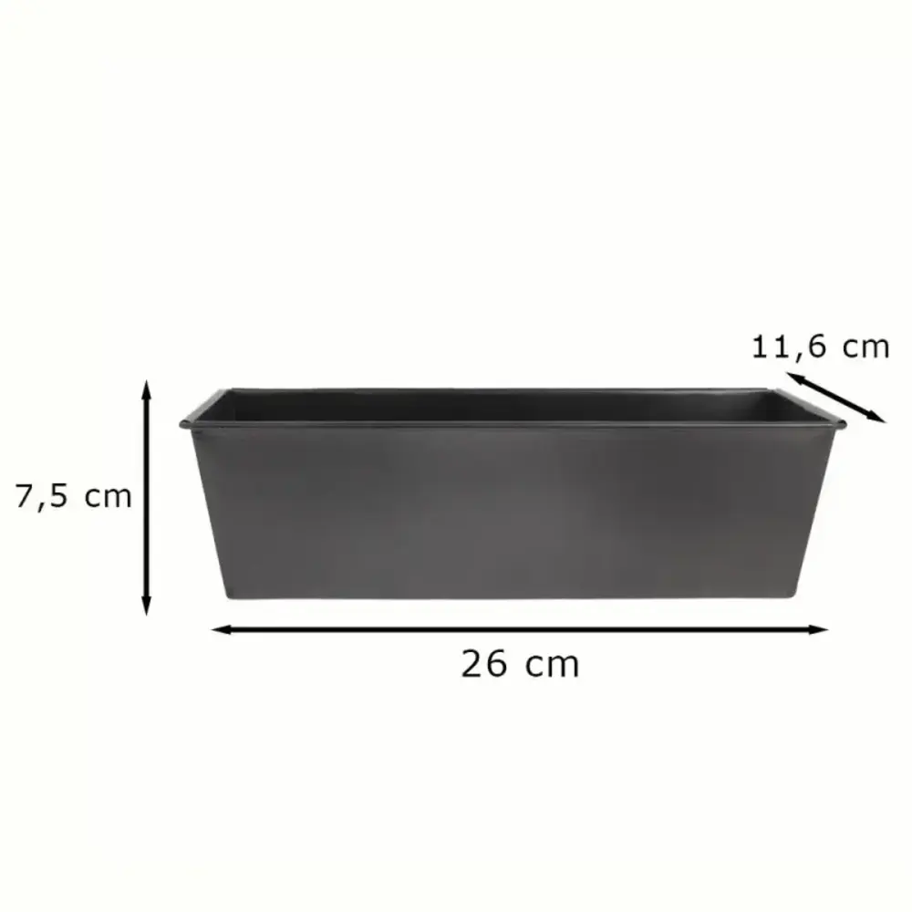 Patis Decor Non-stick steel loaf pan 25x10.5 cm, PFAS-free Patis Decor Non-stick steel loaf pan 25x10.5 cm, PFAS-free
