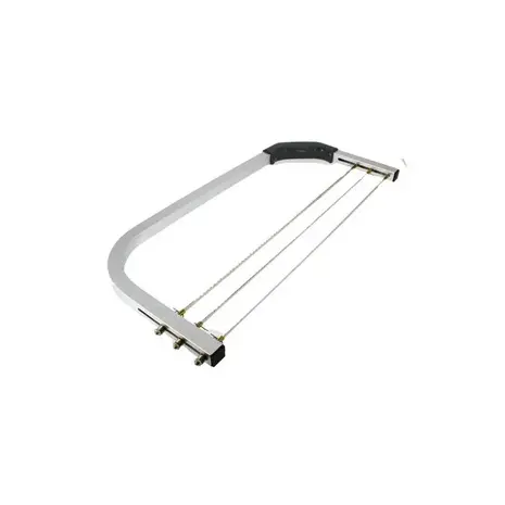 Patis Decor Professional cake slicer with 3 blades, adjustable height, aluminum frame