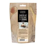 Patis Decor White couverture chocolate, 28% cacao, 250 g