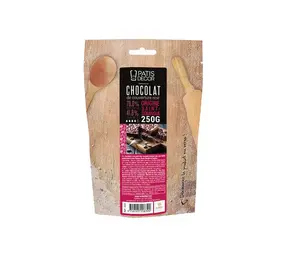 Patis Decor Dark couverture chocolate Saint-Domingue 70%, 250 g
