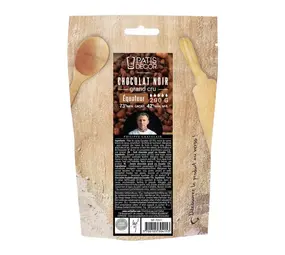 Patis Decor Dark couverture chocolate Ecuador grand cru 73%, 200 g