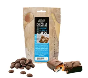 Patis Decor Milk couverture chocolate Ghana 40.5%, 250 g Patis Decor Milk couverture chocolate Ghana 40.5%, 250 g