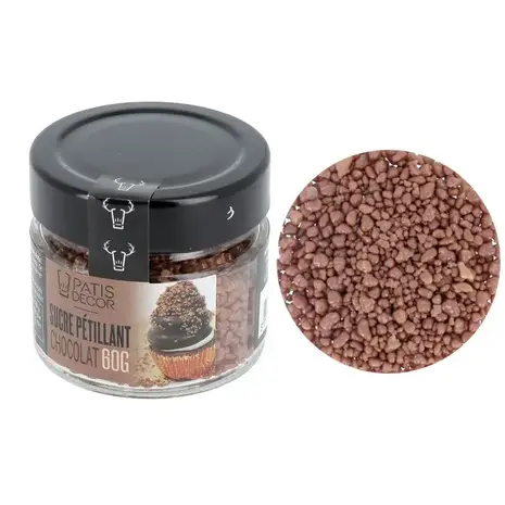 Patis Decor Milk chocolate coated popping sugar, 80 g