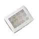 Patis Decor Witte cupcakebox met venster, 32,5x25x9 cm, voor 12 standaard cupcakes