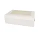 Patis Decor White cupcake box with window, 32.5x25x9 cm, holds 12 standard cupcakes Patis Decor White cupcake box with window, 32.5x25x9 cm, holds 12 standard cupcakes