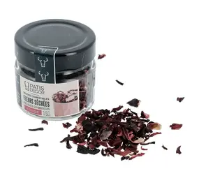 Patis Decor Dried red hibiscus petals, edible, 15 g